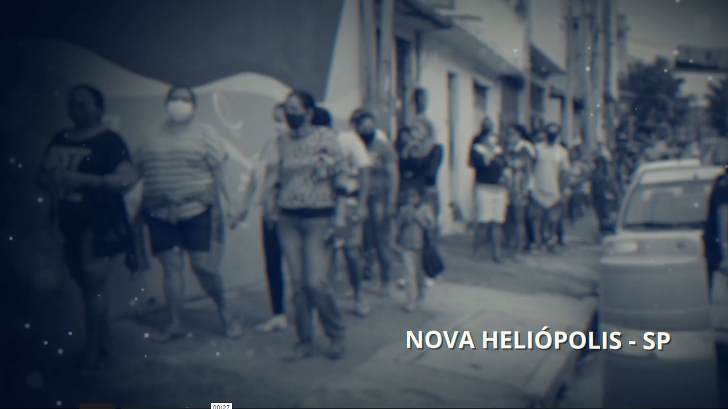 Campanha Humanitária destina cestas básicas e máscaras às famílias da Cidade Nova Heliópolis
