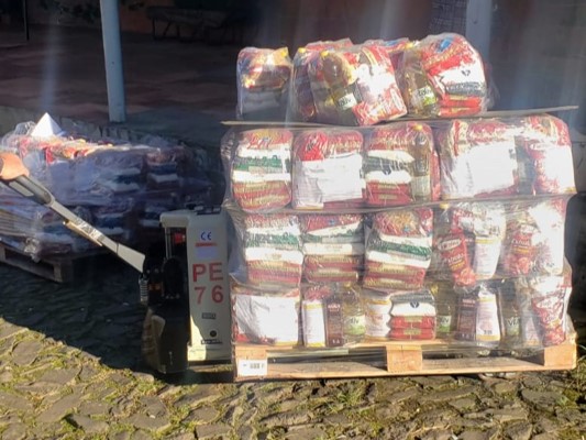 FMO doa alimentos no perecveis e produtos de limpeza ao Rio Grande do Sul