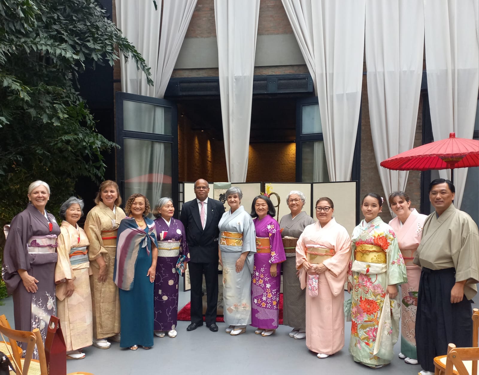 FMO participa do Hatsudate - Primeira Cerim�nia do Ch� do Ano